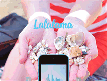 Tablet Screenshot of lalalama.com